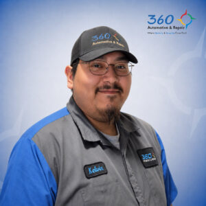 Automotive technician Kelvin in 360 Repair uniform