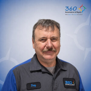 Automotive technician Tony from 360 Automotive & Repair