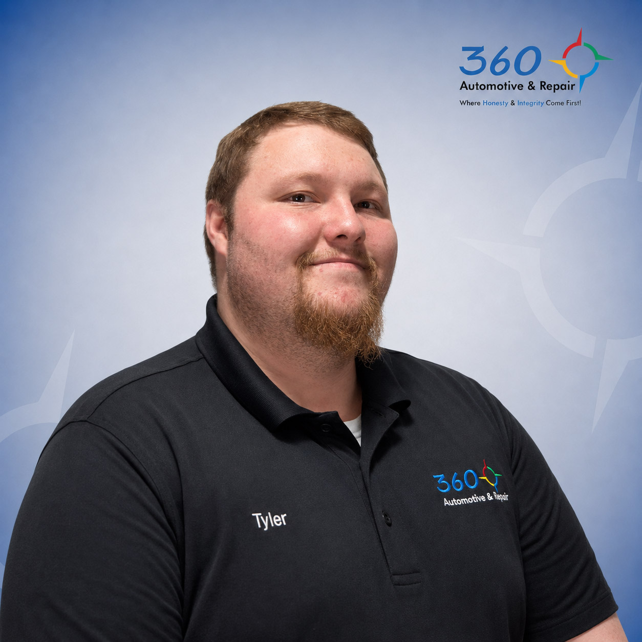 Employee portrait of Tyler from 360 Automotive