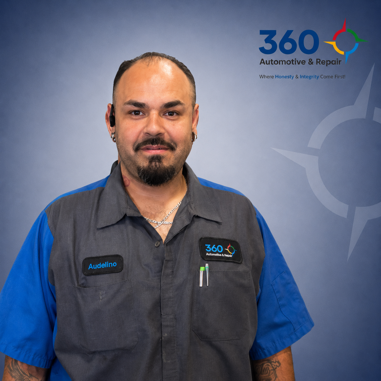 Audelino, automotive technician at 360 Automotive & Repair