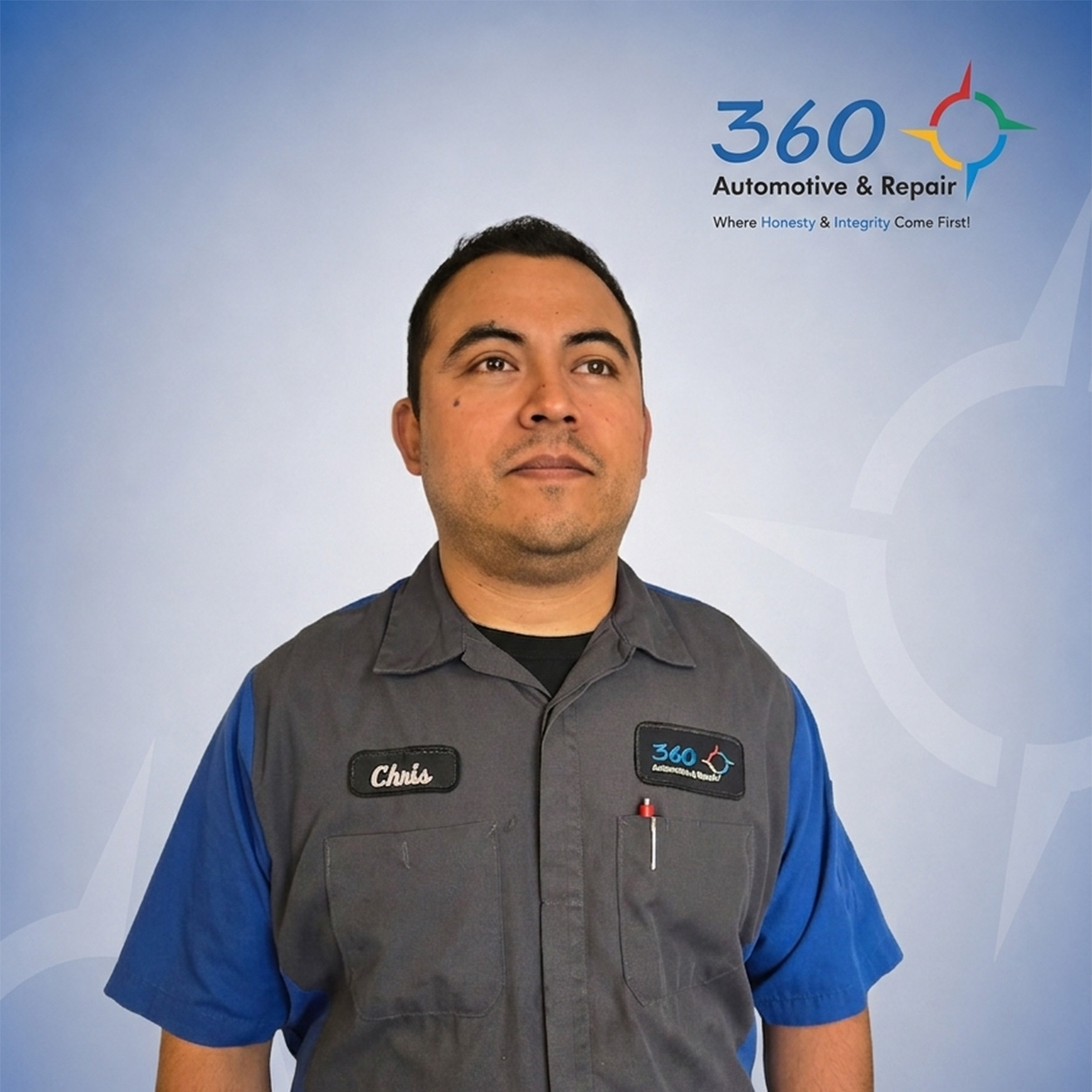 Chris, automotive technician at 360 Automotive and Repair